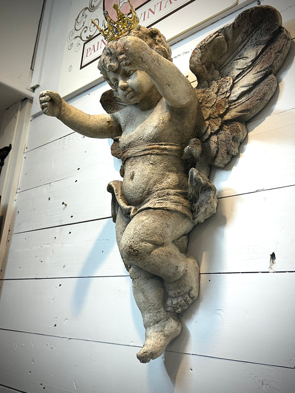 Cupid Hanging Statue Ancient look