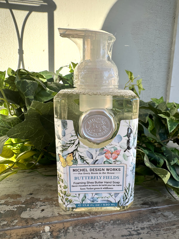 Foaming Soap Butterfly Fields BY miCHEL DESIGN WORKS