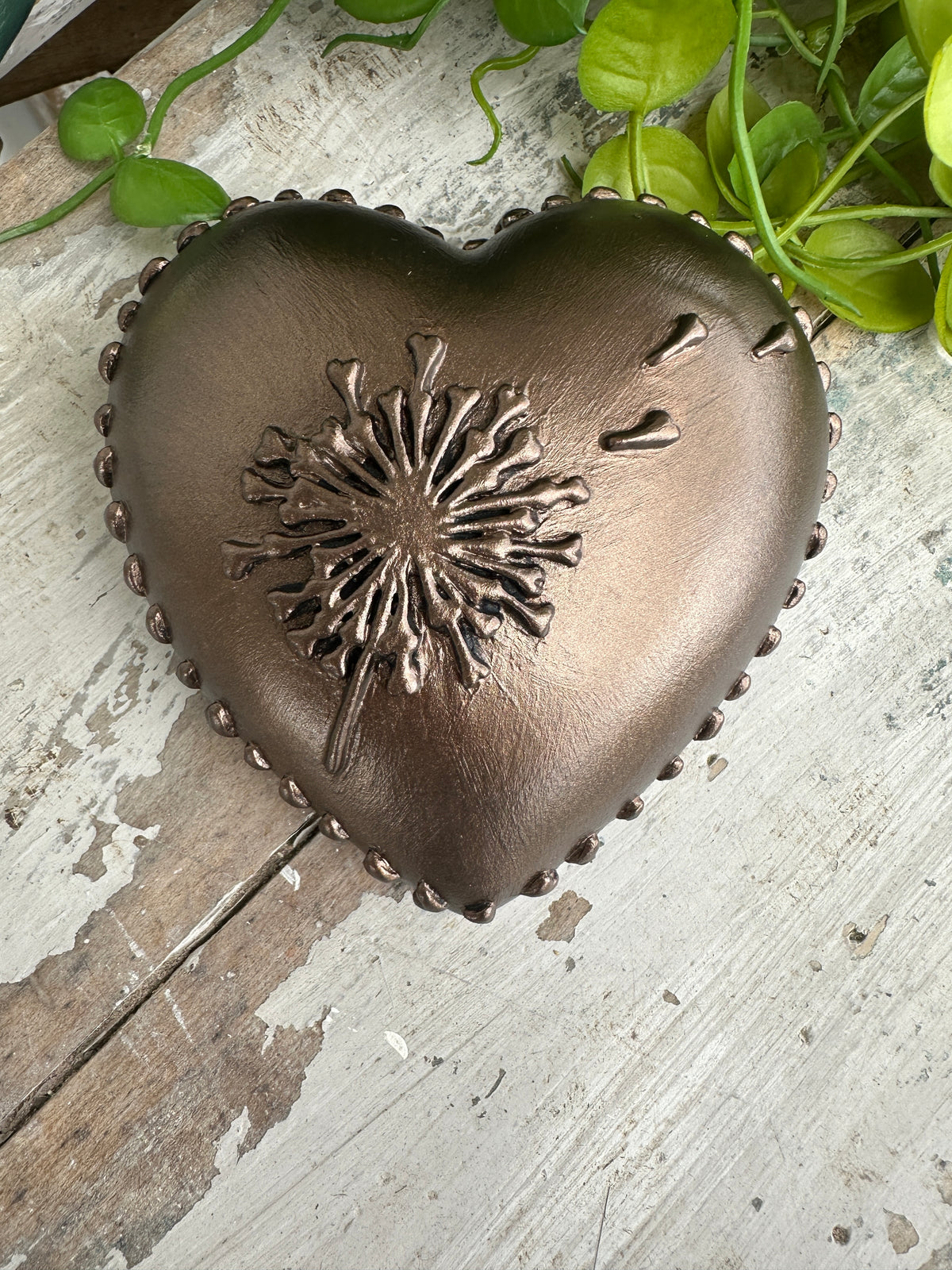 Wall heart Burnished Dreams