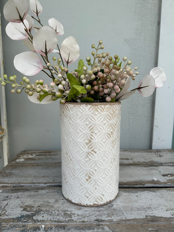 Fleur Vase antique cream 50% off