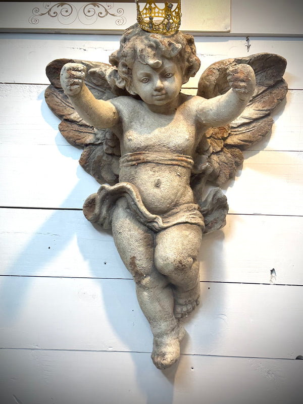 Cupid Hanging Statue Ancient look
