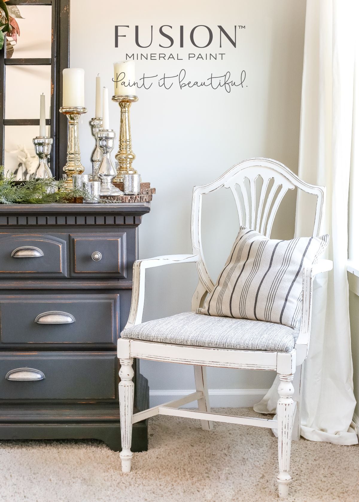 Raw Silk Fusion Mineral Paint furniture paint