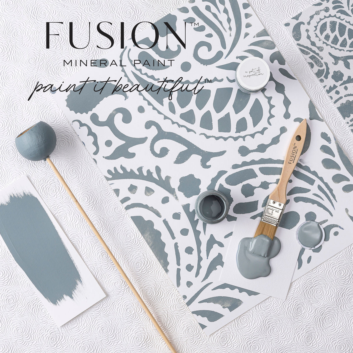 Paisley Fusion Mineral Paint