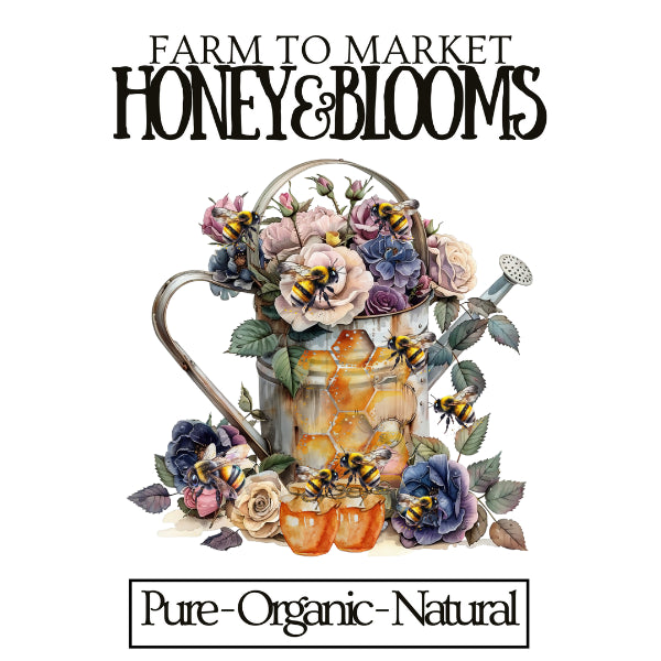 Honey and Blooms White Cloud Transfer