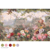 Heirloom Horizon Mulberry Tissue Decoupage Fiber Paper 1 sheet