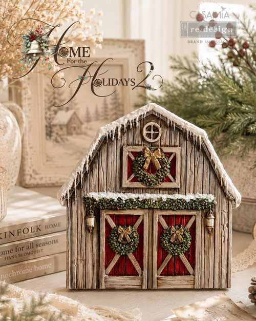 MORE COMING Homestead Holiday Mould by Redesign with Prima