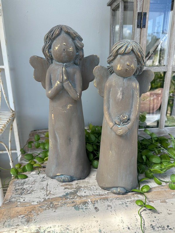 Angel Statue Rustic praying