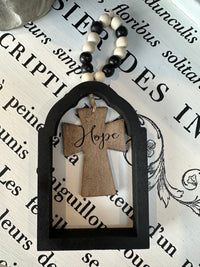 Hanging Cross - 2 designs to choose