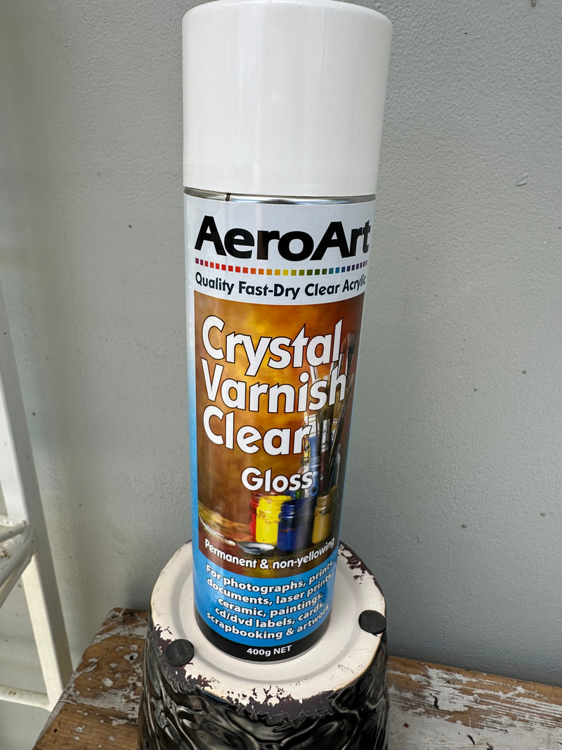 Crystal Gloss spray varnish AeroArt