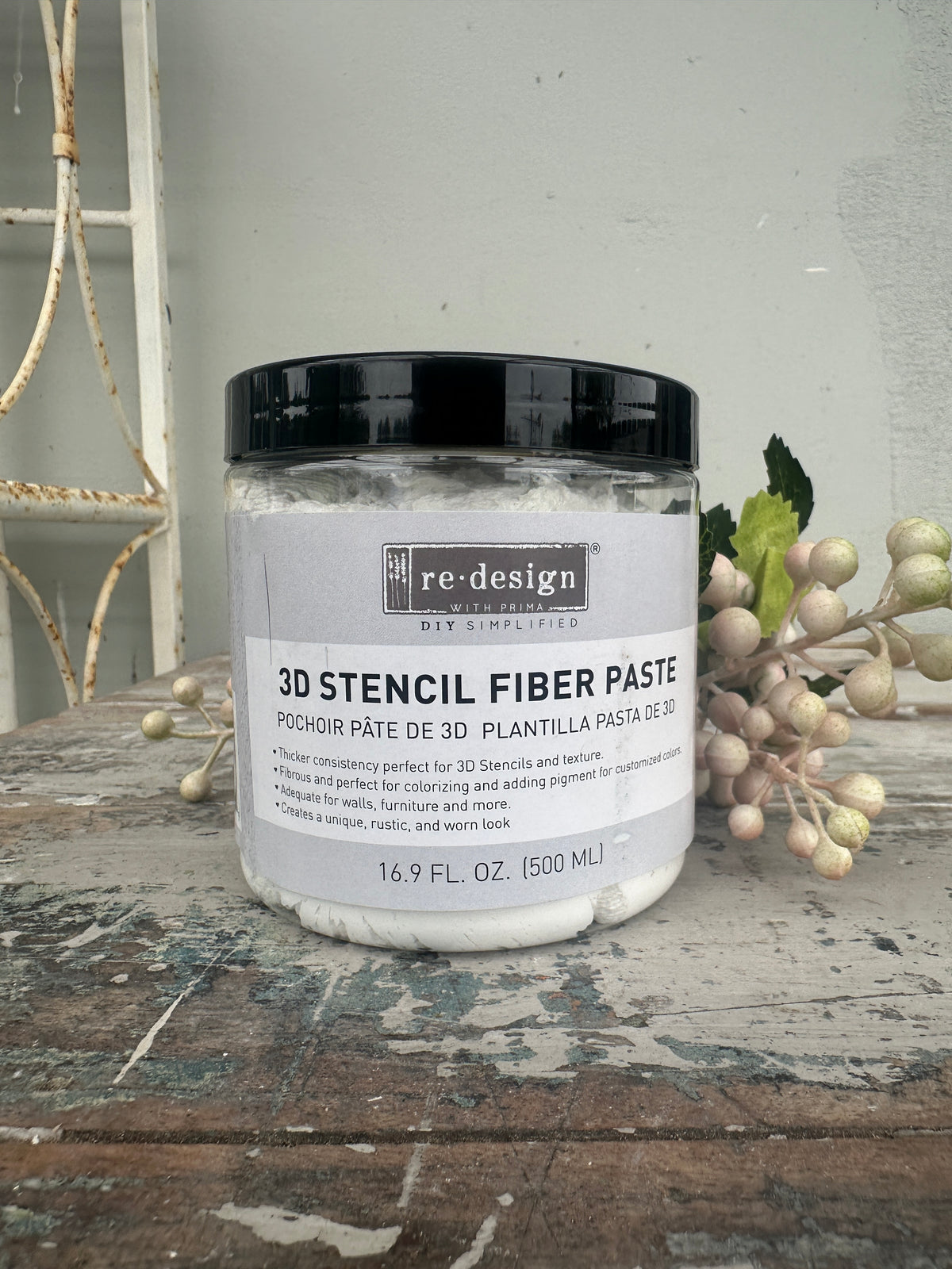 3D Stencil Fibre Paste 500ml