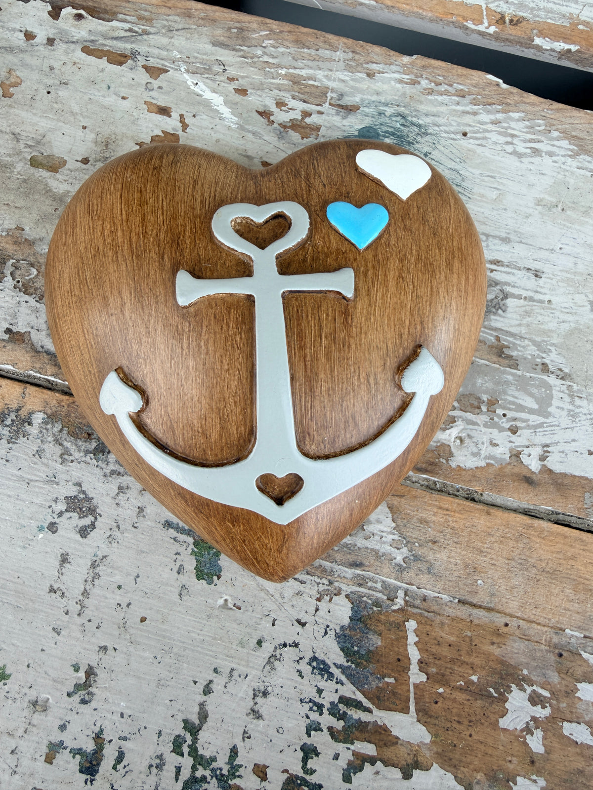 Wall heart Brown Anchor