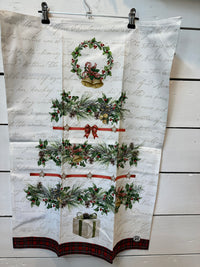 Tea towel Holiday Garland iI michel design works