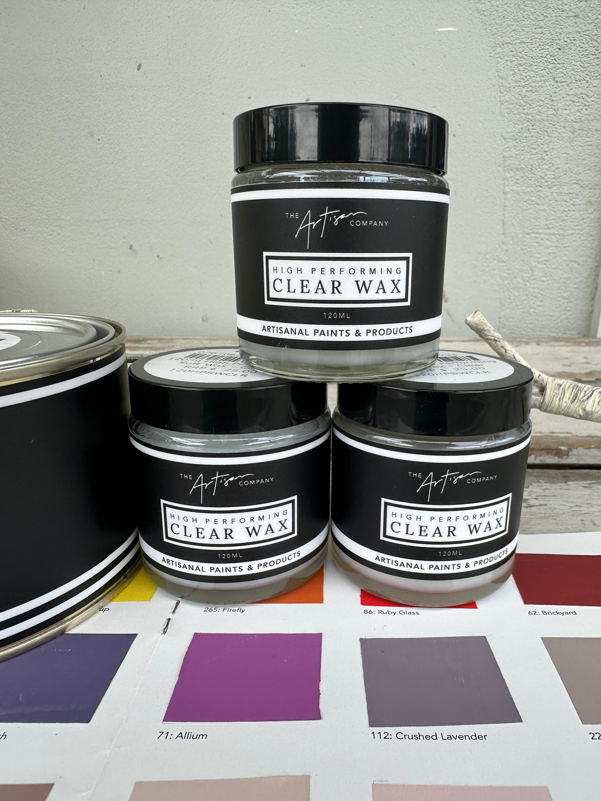 Clear Wax for using on chalk paint