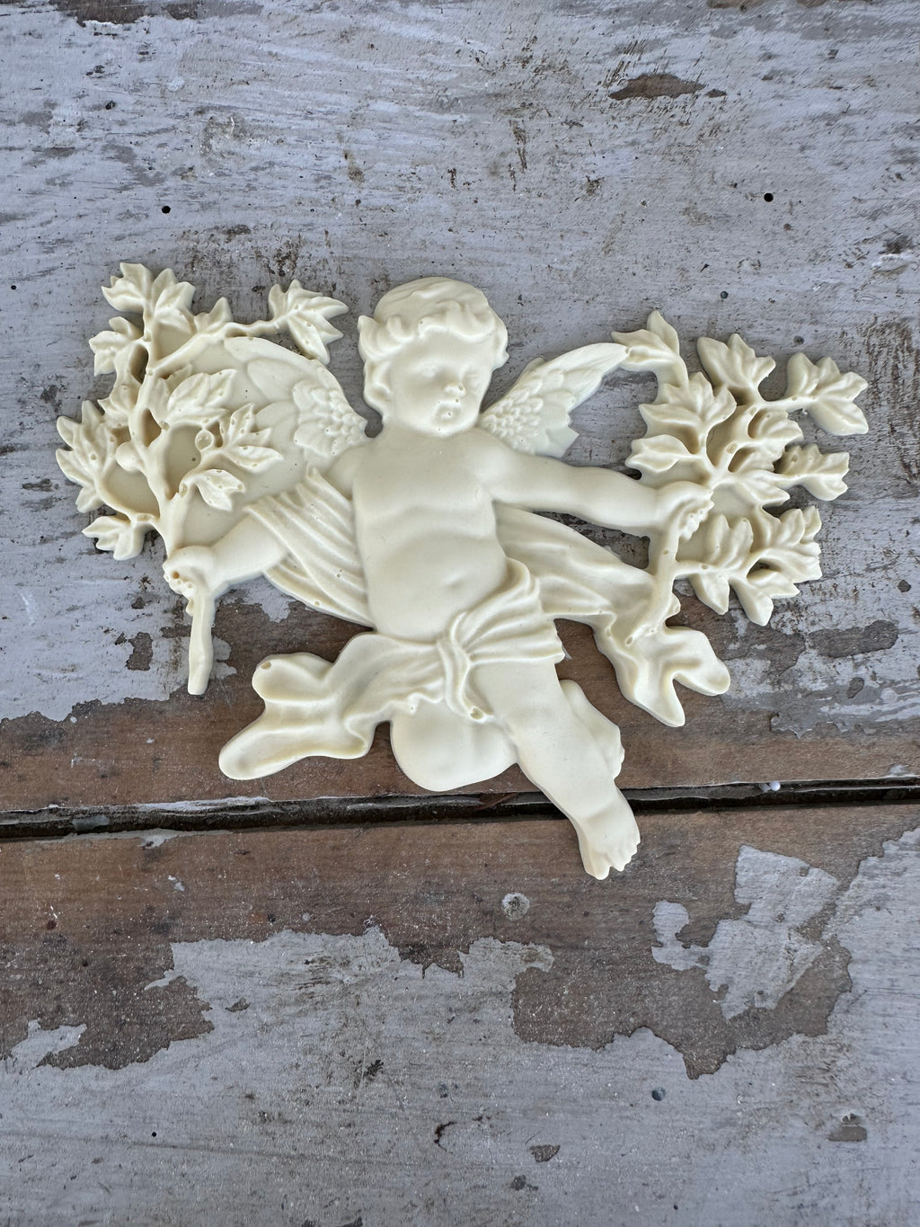 Resin Applique Angel w Branches