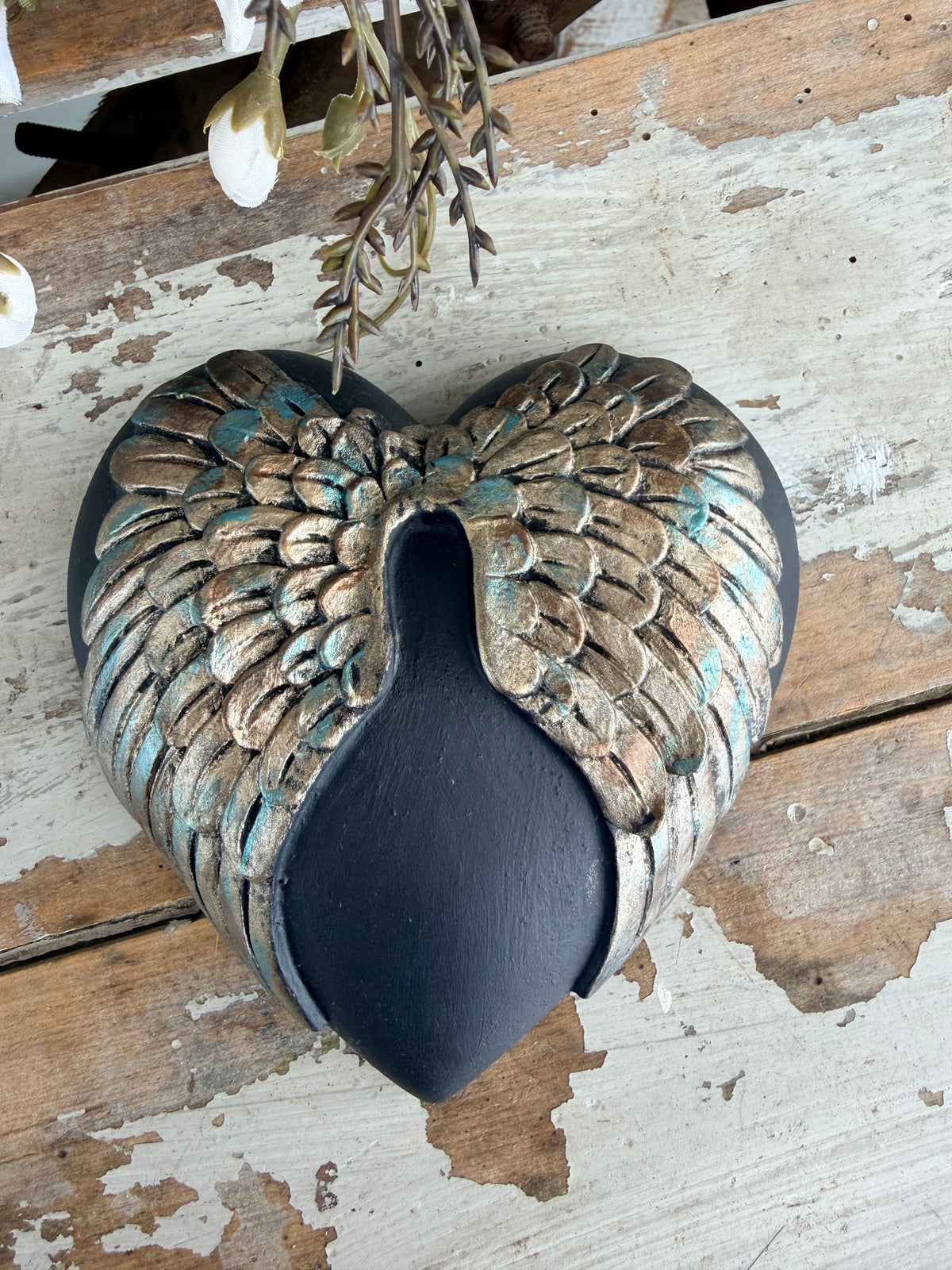 Wall heart Rainbow Angel Wings