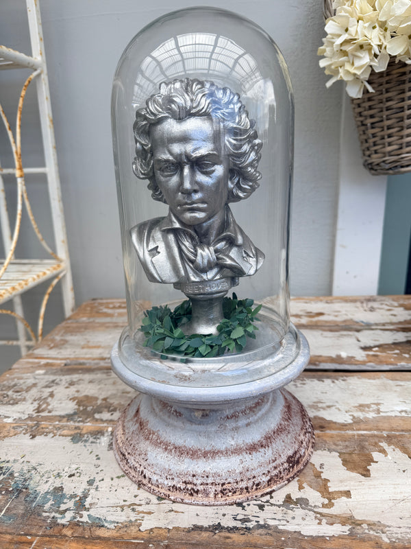 Silvered Bust of Beethoven
