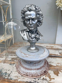 Silvered Bust of Beethoven