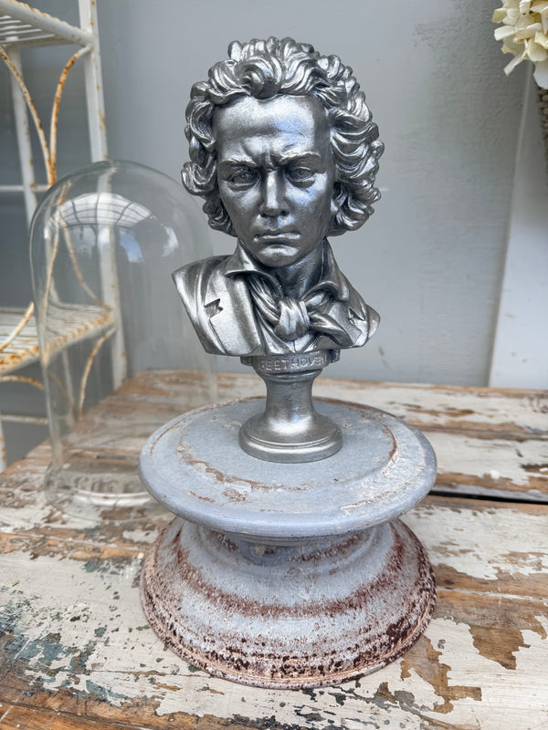Silvered Bust of Beethoven