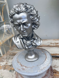 Silvered Bust of Beethoven