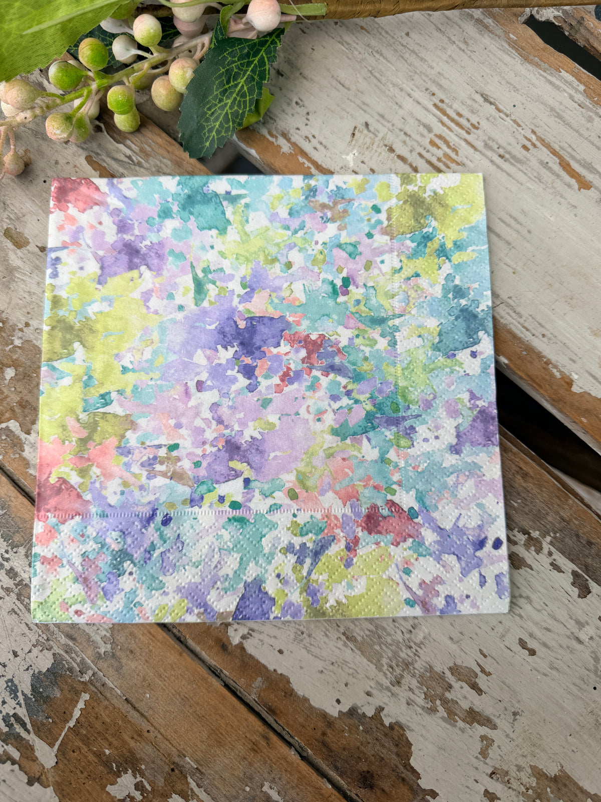 Watercolour Dreams Napkin for Decoupage