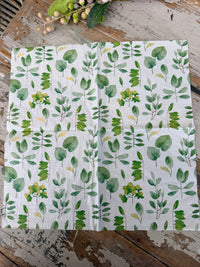 Fresh Leaves Napkin for Decoupage