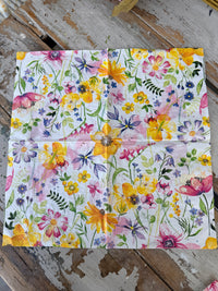 Flower Meadow Napkin for Decoupage