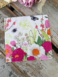 Spring Bee Moment Napkin for Decoupage