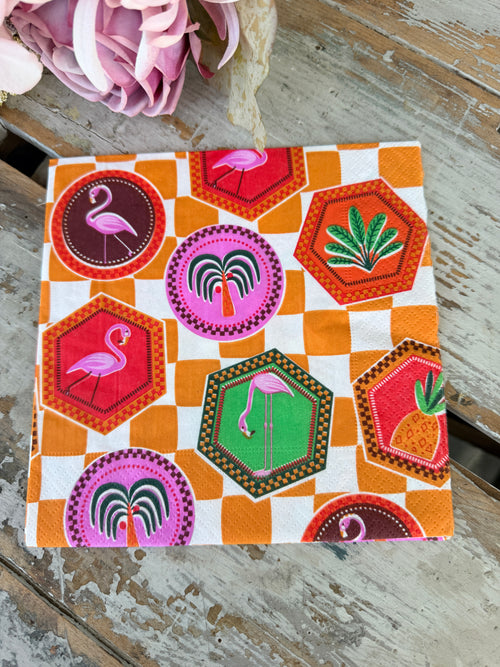 Cabana Napkin for Decoupage