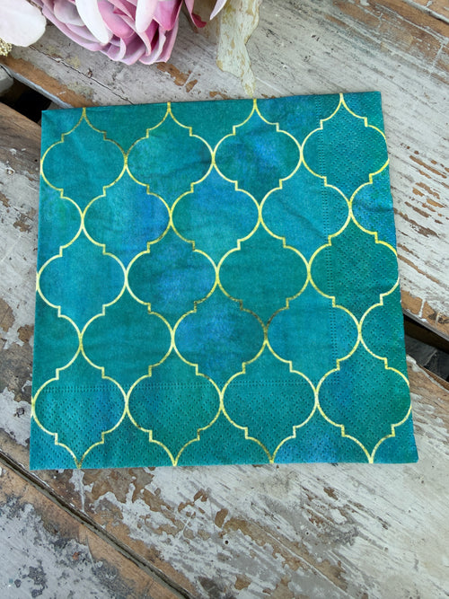 Tiles Napkin for Decoupage
