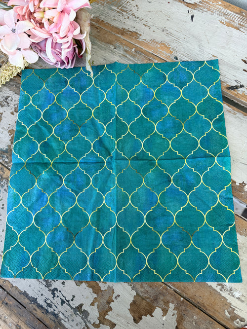 Tiles Napkin for Decoupage