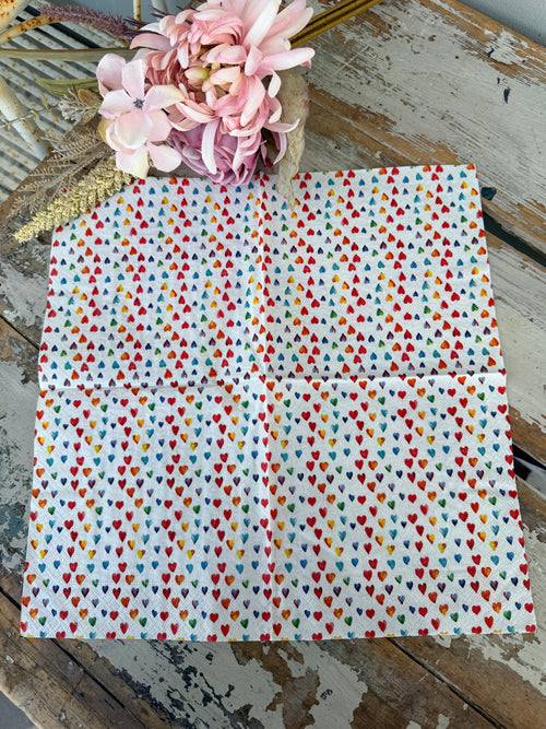 Love Napkin for Decoupage