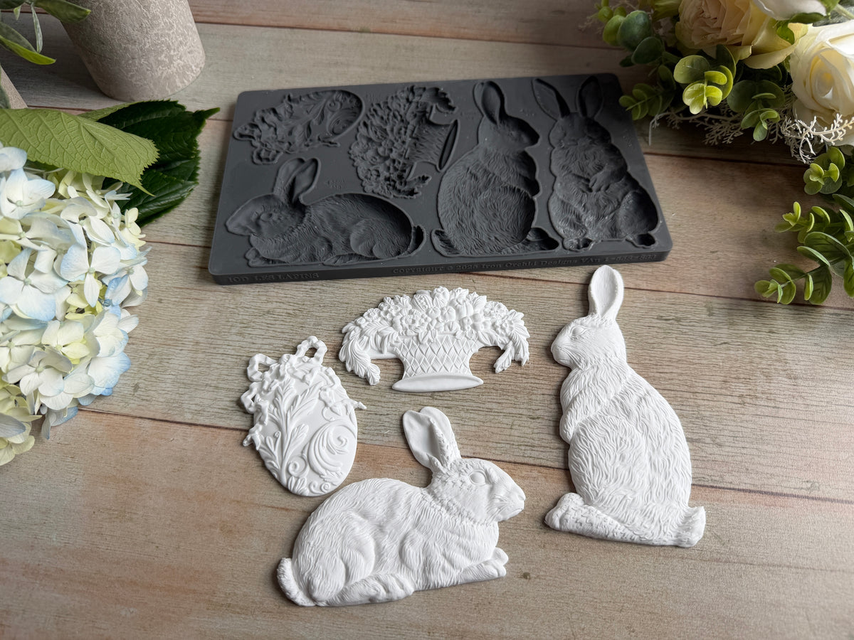 Les Lapins Bunny IOD Mould