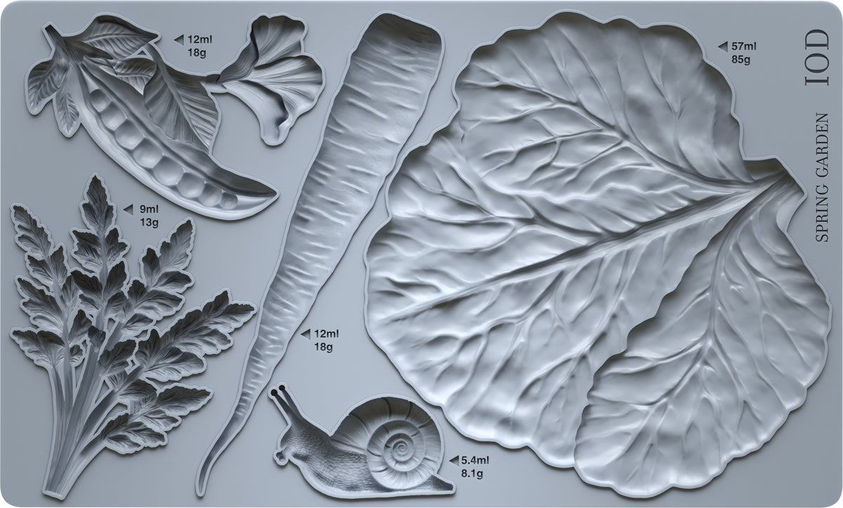 Spring Garden CABBAGE IOD Mould