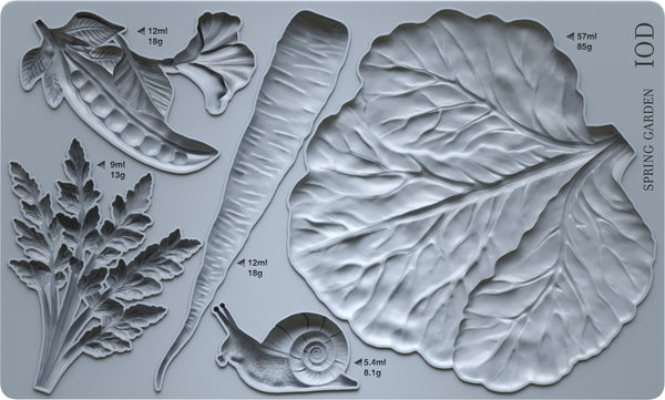 Spring Garden CABBAGE IOD Mould
