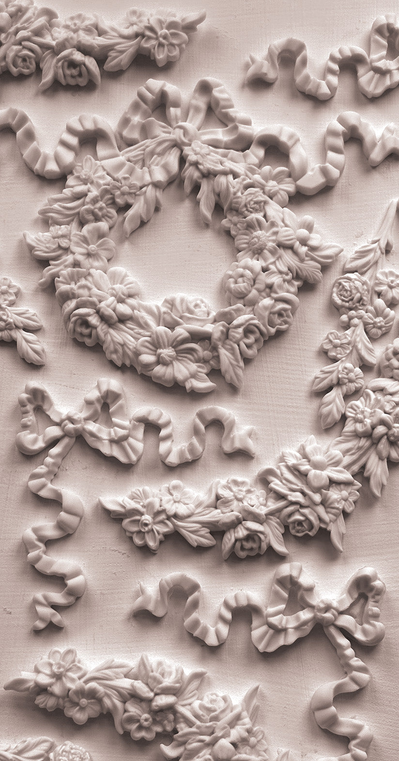 Wreath & Swags IOD Mould