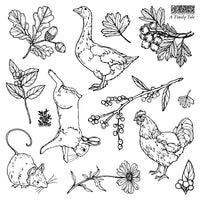 A Timely Tale IOD Mini Stamp 4 sheets