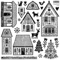 Gingerbread Lane IOD Stamp