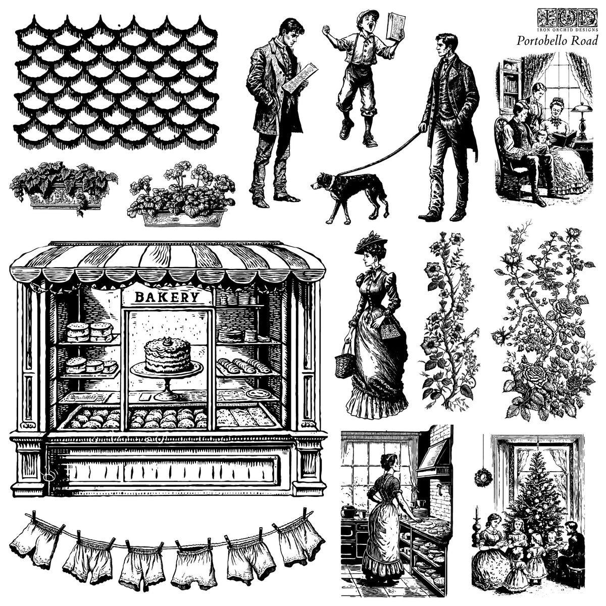 PORTOBELLO IOD Stamp 2 sheets RETIRED