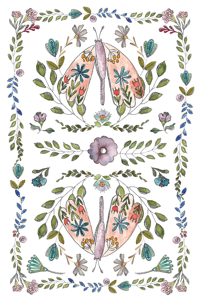 Fern Fables IOD Transfer small 8 sheets