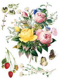 Marche des Fleurs IOD Transfer 8 sheets