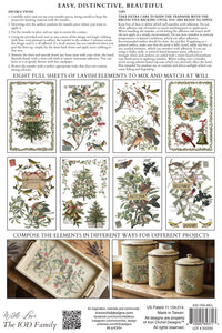 Winter's Calling IOD Transfer small 8 sheets