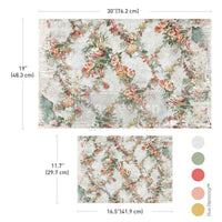 Jardin Fleuri Double Delight Fiber Paper 2 sheets