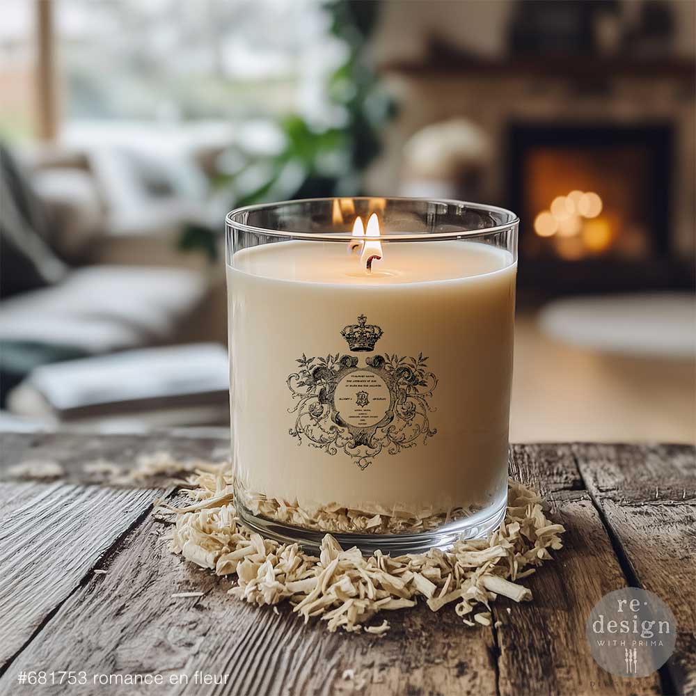 Redesign with Prima Luxe Transfer Romance En Fleur 2 sheets