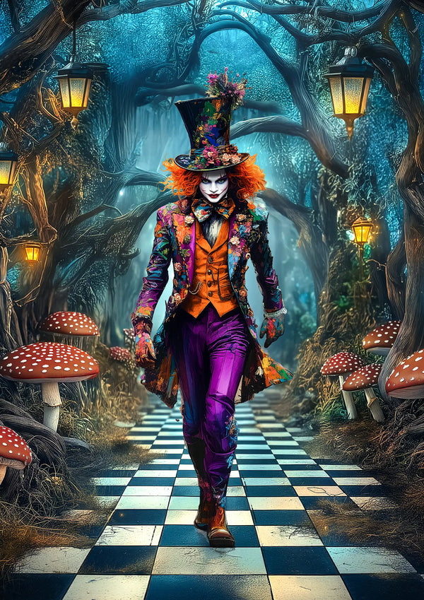 Madderland Mulberry Decoupage Paper alice in wonderland