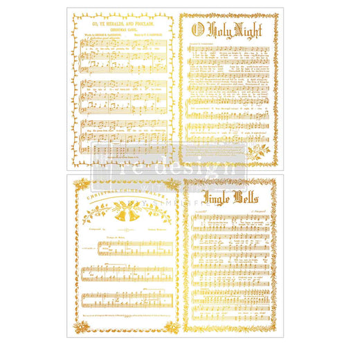 Redesign GOLD transfer Middy Yuletide Symphony KACHA