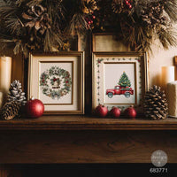 Redesign with Prima transfer middy Home for the Holidays