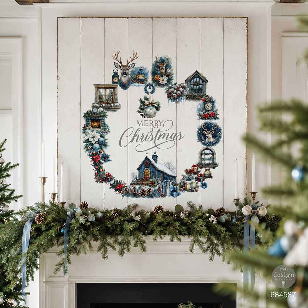 Redesign with Prima transfer middy Quiet Country Blue