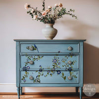 Redesign with Prima transfer middy Blue Nest Blooms