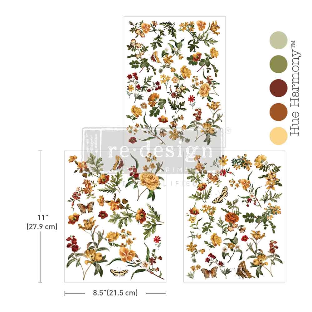 Redesign with Prima transfer middy Saffron Solstice