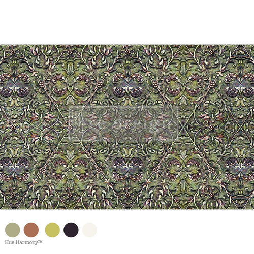 Mos Bound Symmetry Mulberry Tissue Decoupage Fiber Paper 1 sheet